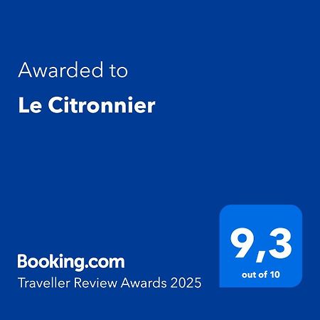 Апартаменты Le Citronnier Фуэнан Экстерьер фото